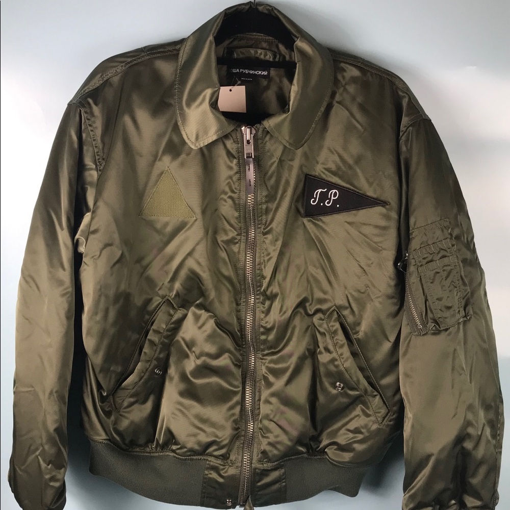 Gosha Rubchinskiy MA-1 Bomber in Green